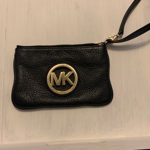 Black MK wristlet